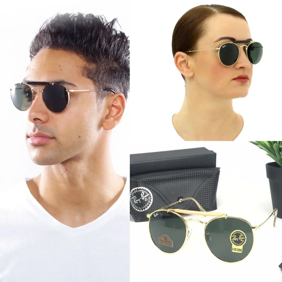 252 rayban Round First Copy Sunglasses