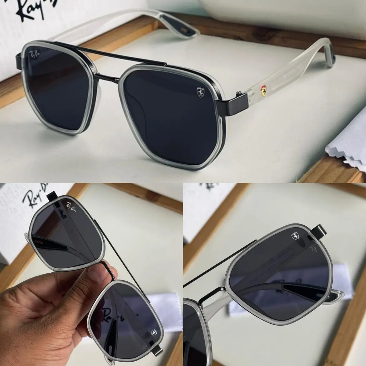 270 Rayban Hexagon First Copy Sunglasses
