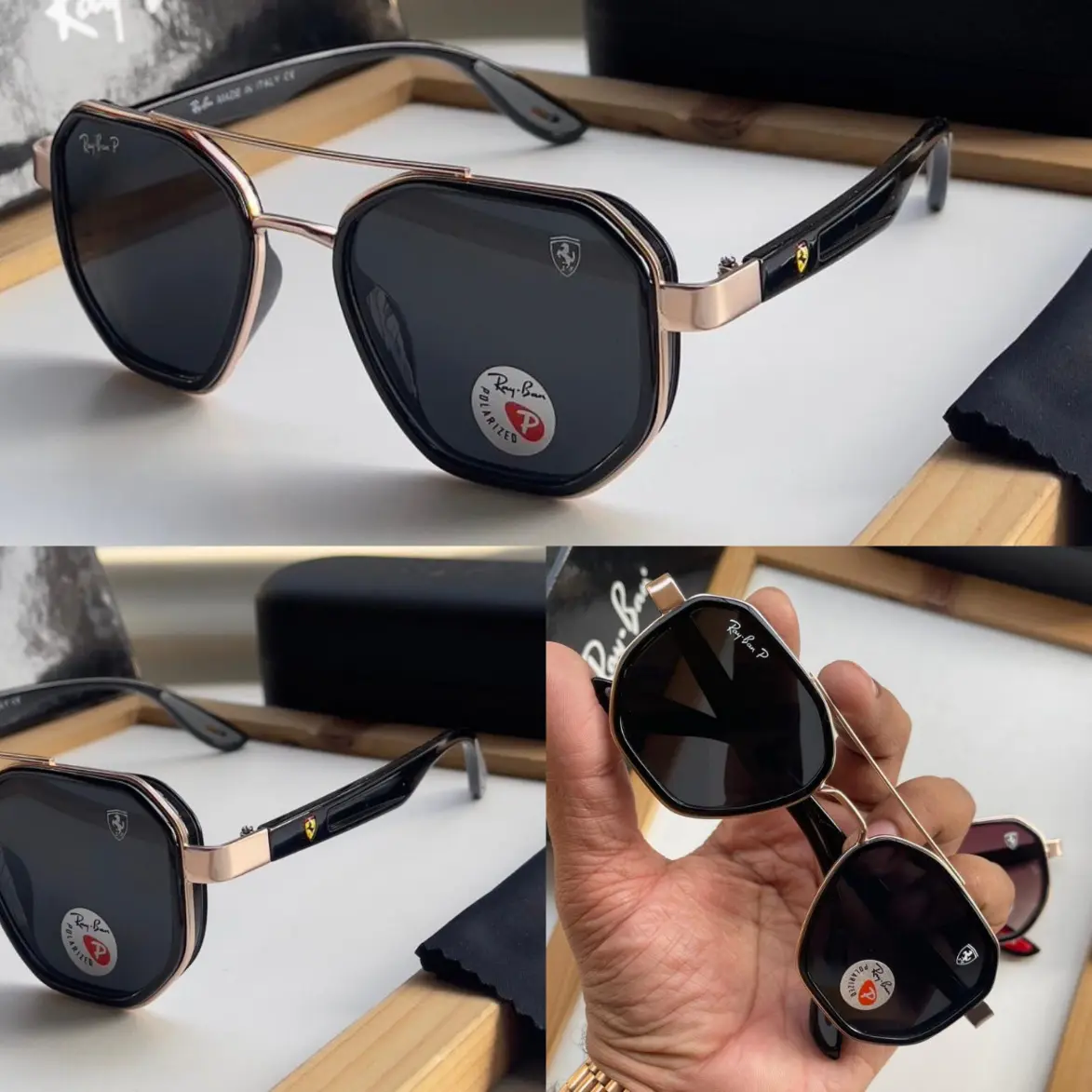 78 Rayban Hexagon First Copy Sunglasses